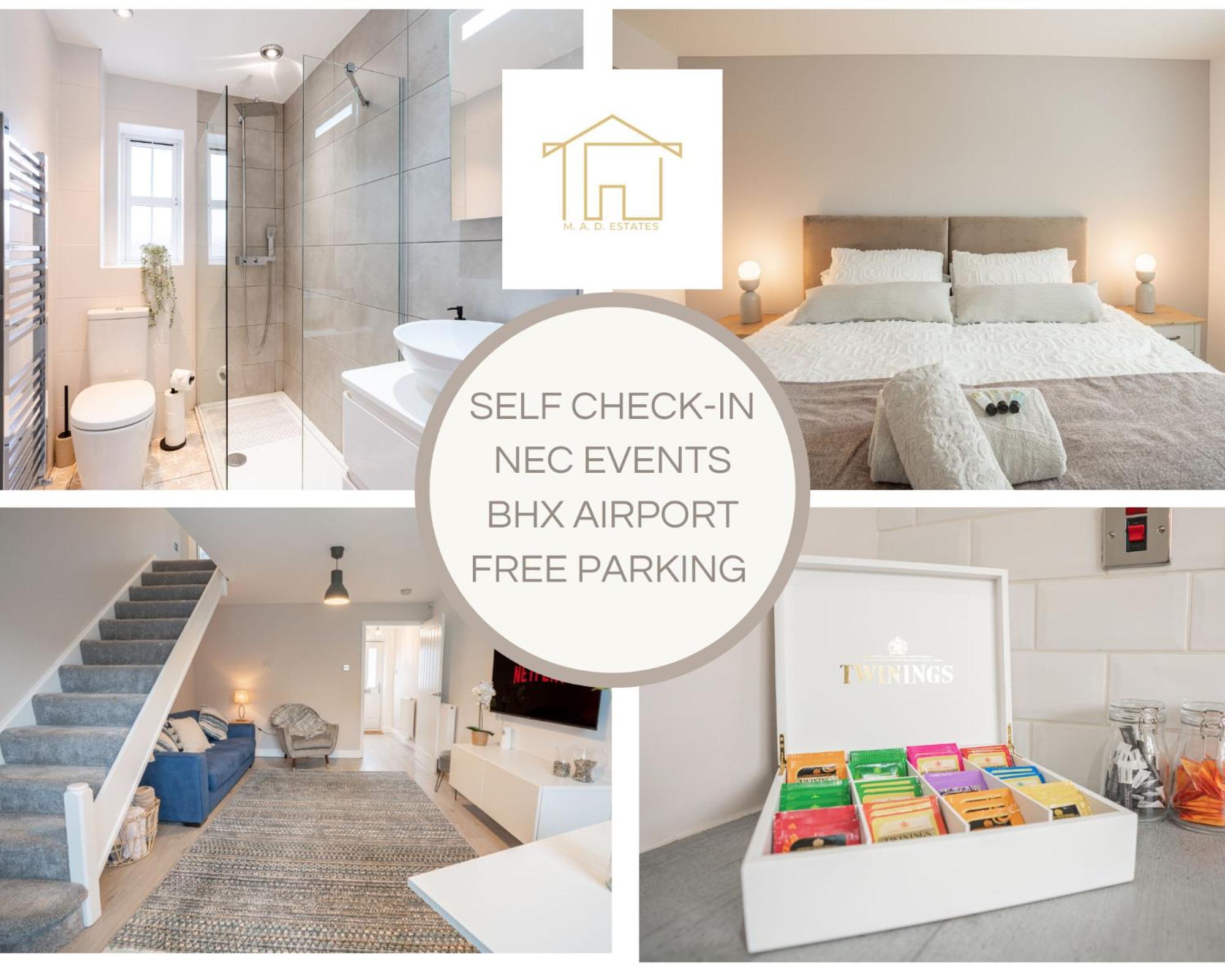 Stunning Abode 5 Min From Nec & Bhx, Pets Allowed Marston Green Εξωτερικό φωτογραφία